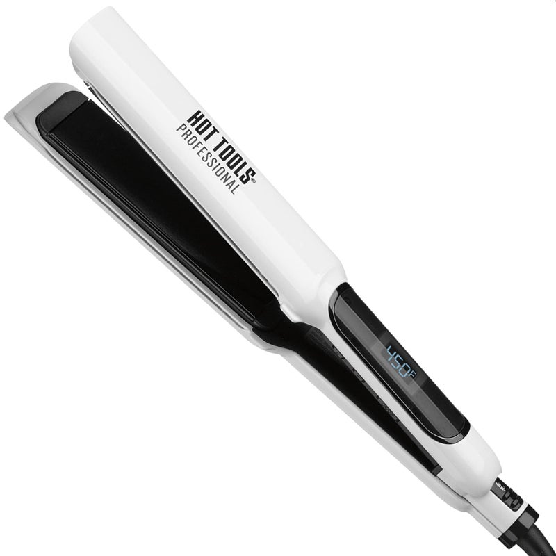 Hot Tools Pro Artist Nano Ceramic Hair Straightener | For Smooth, Straight Hair (1-1/2 in) - Image 1