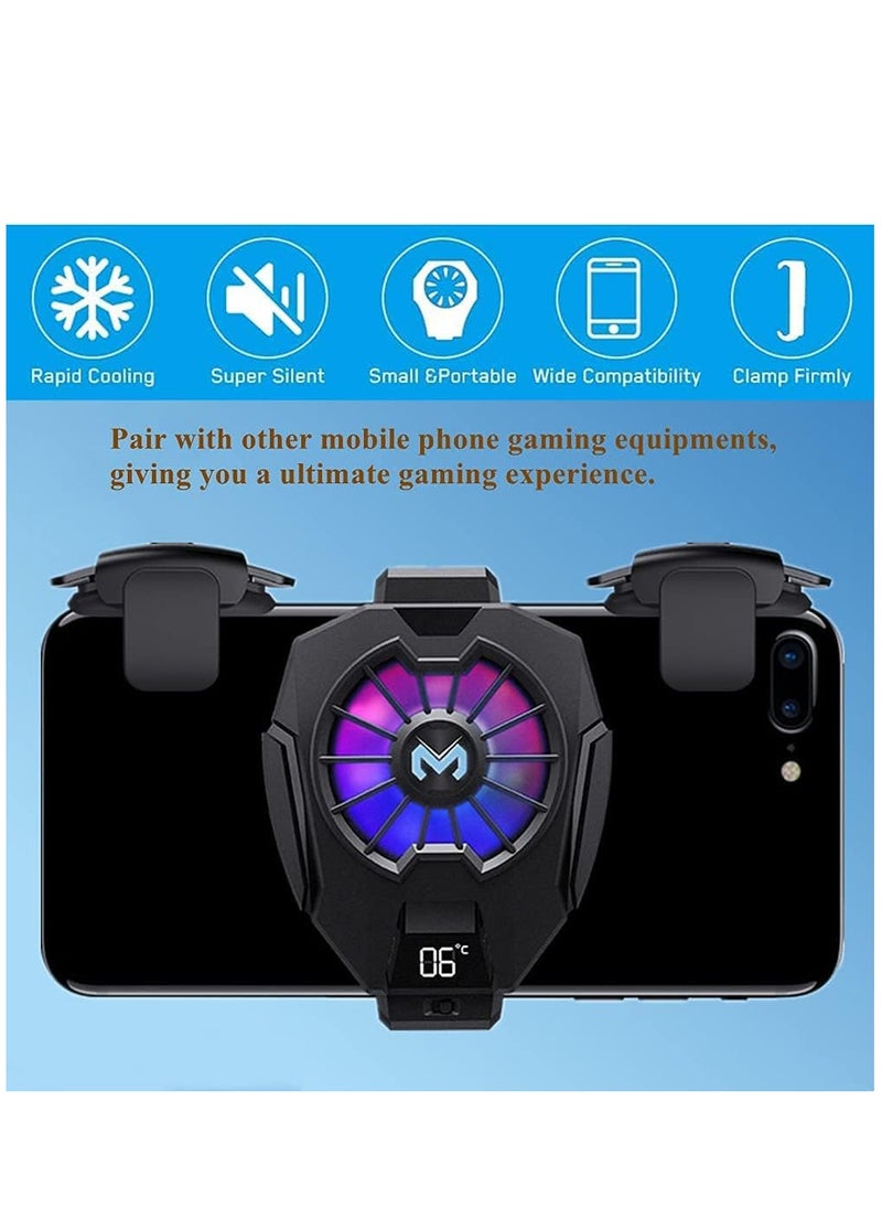 Generic - Phone Cooler, Mobile Cooling Fan without Noise, Cellphone Radiator for Mobile Games, Streaming, Tiktok - Image 1