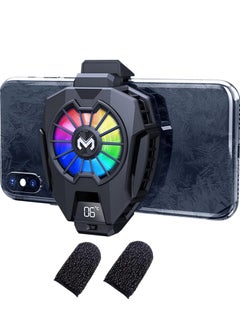 Phone Cooler, Mobile Cooling Fan without Noise, Cellphone Radiator for Mobile Games, Streaming, Tiktok