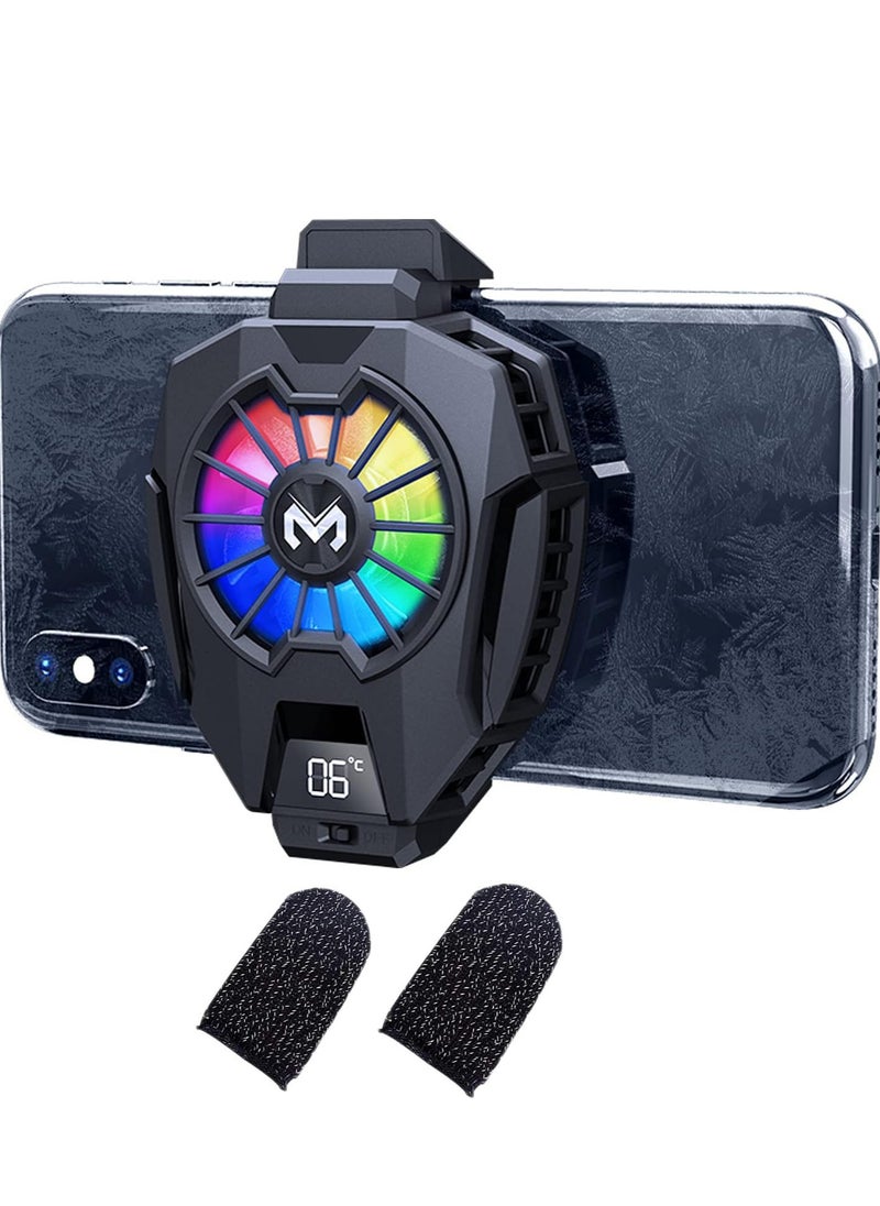 Generic Phone Cooler, Mobile Cooling Fan without Noise, Cellphone Radiator for Mobile Games, Streaming, Tiktok  - Image 1