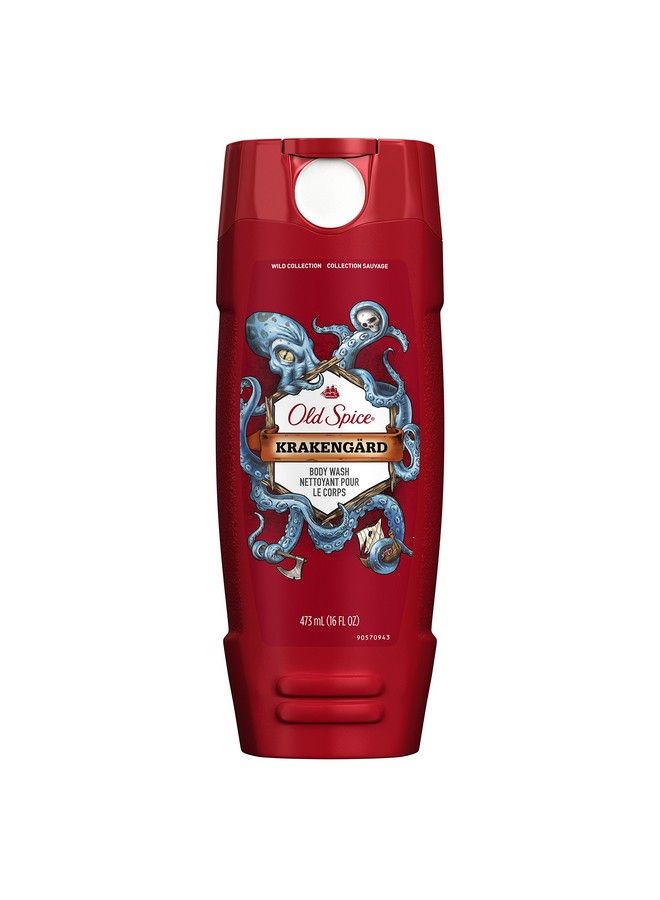 Old Spice غسول الجسم مجموعة برية كراكنغارد 16 أوقية سائلة - Image 1