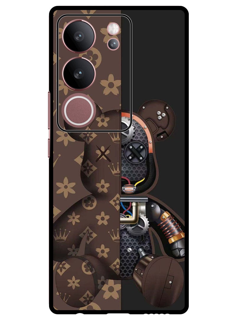 Theodor Protective Case Anti Scratch Shock Proof Bumper Cover For Vivo V29 - V29 Pro Kaws - Image 1