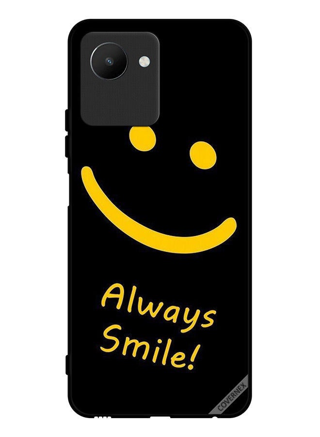 Covernex Protective Case Cover For Realme C30s Always Smile - Image 1