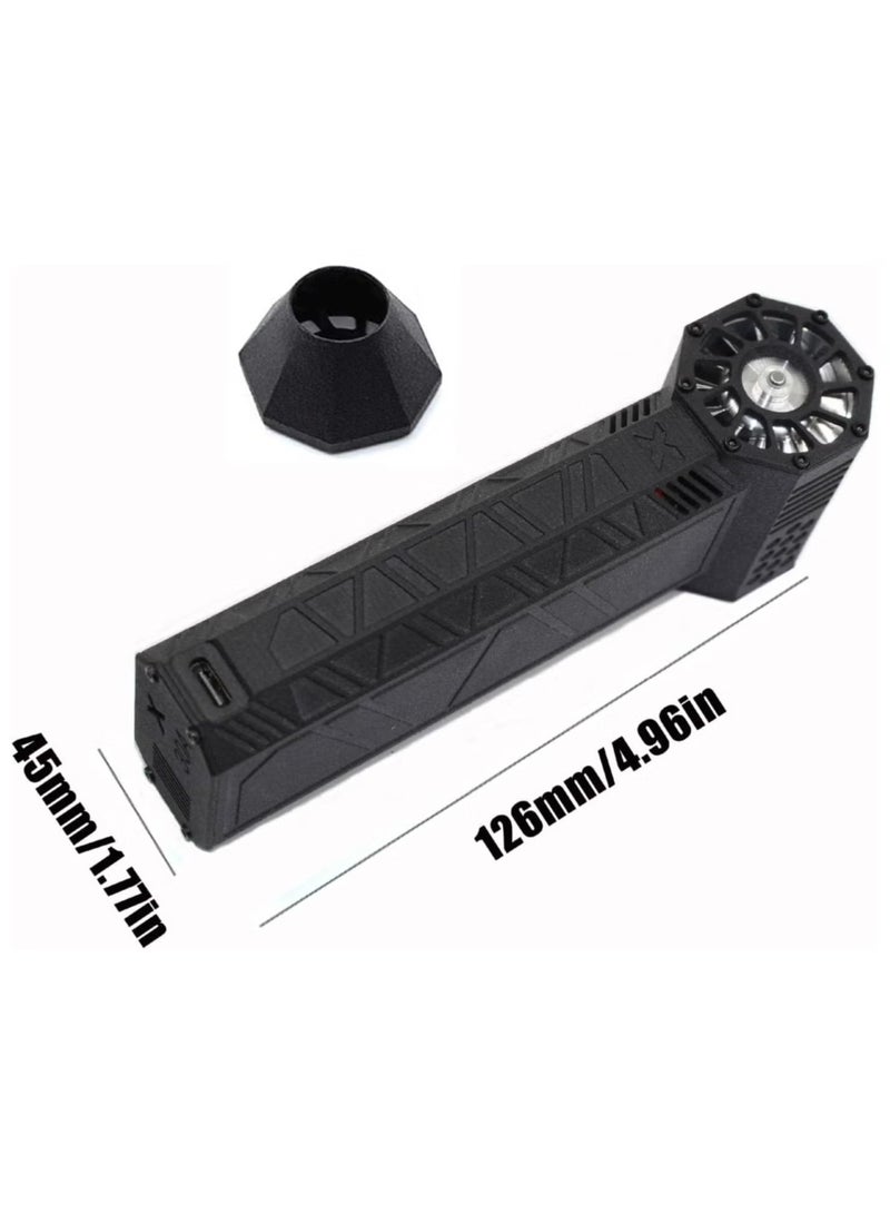 ELTRAZONE Jet Dry Blower – 150,000 RPM Powerful Mini Jet Blower with High-Speed Duct Fan, Portable Turbo Powered Cordless Air Duster for Car Cleaning, Camping, and Dust Removal  - Image 5