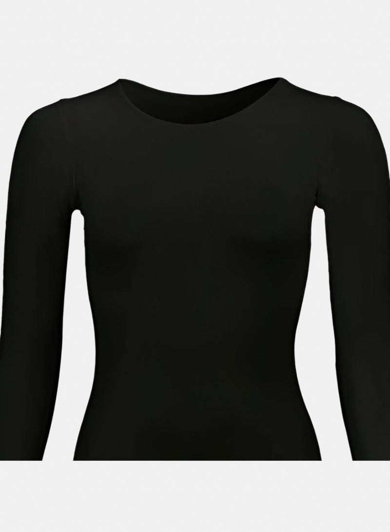 Silvy Lycra Celina Long Sleeves Round Neck Top - Image 2