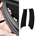 OVANOH 2PCS Black Driver and Passenger Side Door Pull Handle Covers Compatible with BMW X3 F25 20102016 X4 F26 20142017 Left and Right Side Interior Pull Handle - Image 2