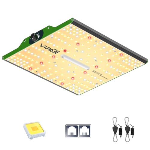 VIPARSPECTRA P1000 LED Grow Light for Seed Starting Vegetables Bloom, Dimmable Plant Lights Dimming Daisy Chain Grow Lights for Indoor Plants Full Spectrum for 3x3/2x2 Grow Tent - Image 1