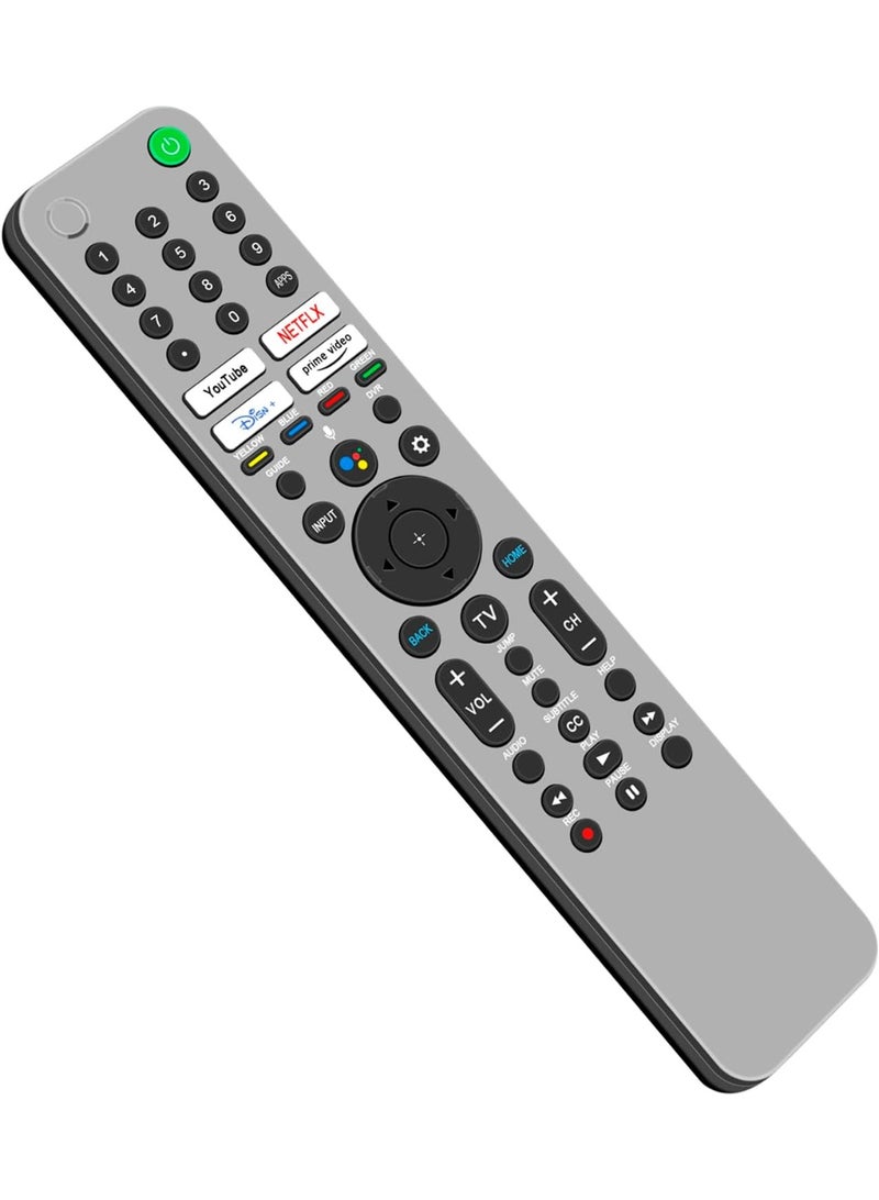 ELTRAZONE RMF-TX621U Replacement Voice Remote Control Compatible with Sony Smart TV BRAVIA XR 2021 Series – Works with XR-85Z9J, XR-75Z9J, XR-65A90J, XR-55A90J, XR-83A90J – Bluetooth Remote with Voice Search, Ergonomic Design, Netflix & YouTube Buttons - Image 5
