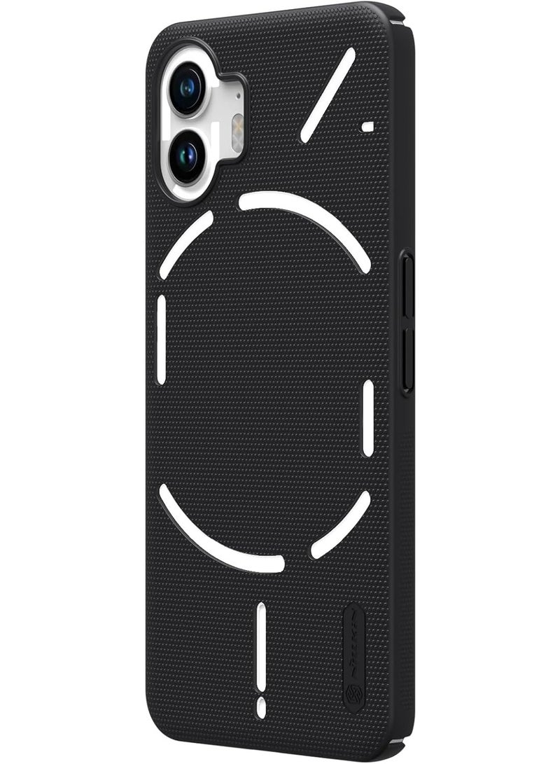 TIGER Super Frosted Shield Series Cover Case for Nothing Phone 2 – Sleek Black, Premium Protection, Anti-Scratch, Shockproof, Slim Fit Design for Ultimate Durability - Image 2