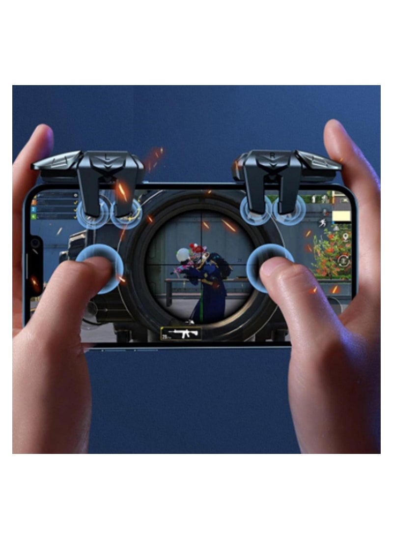 Generic L1 R1 PUBG Mobile Trigger Controller Button Smartphone Mobile Game Triggers Compatible with iPhone and Android Most Phones  - Image 4