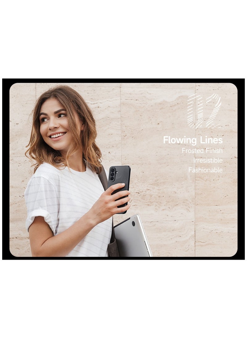 دوكس دوتشيز - غطاء هاتف Dux Ducis Aimo Series TPU+PC غير لامع مقاوم للسقوط لهاتف Samsung Galaxy A56 5G/A36 5G (أسود) - Image 1