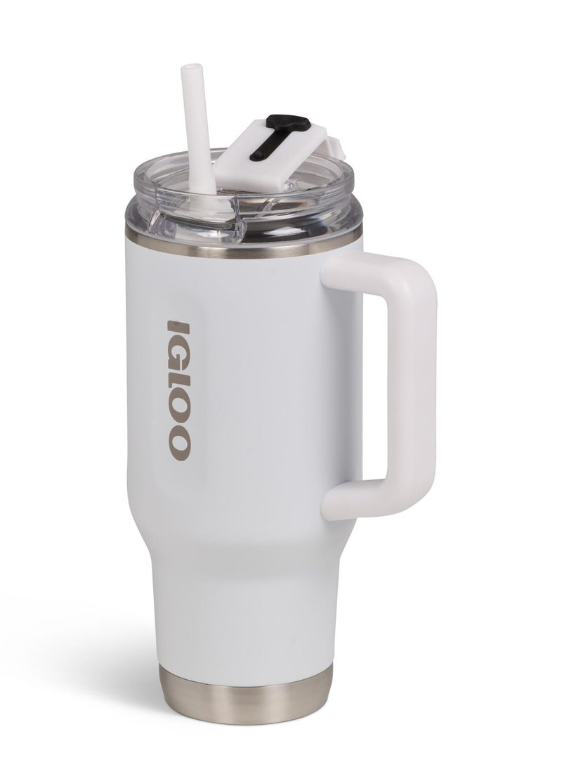 IGLOO - 32 OZ Stainless Steel Travel Mug - white