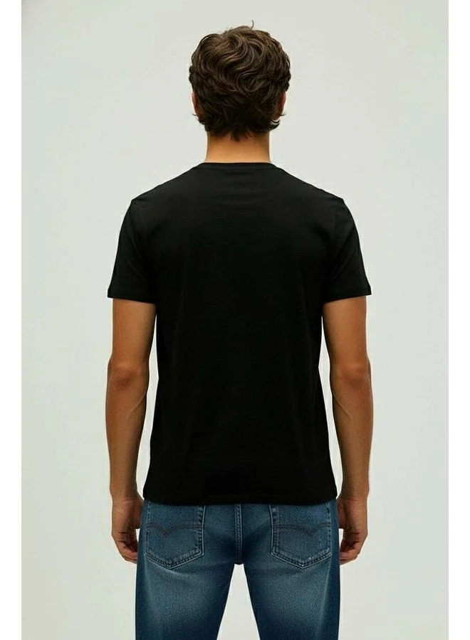 Bad Bear  To Fit Black Men's Printed T-Shirt. for Men | Best Price UAE