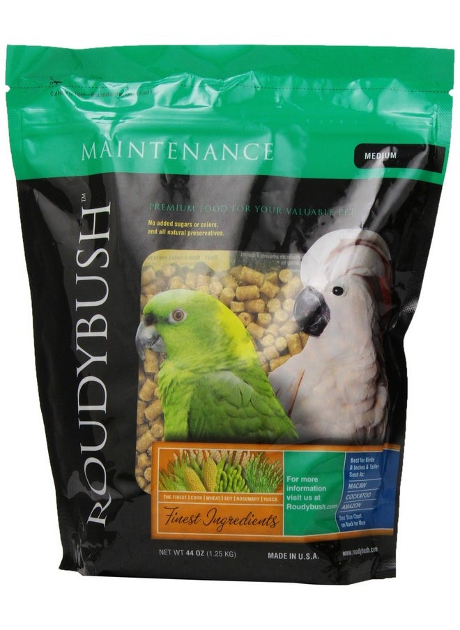 ROUDYBUSH Daily Maintenance Bird Food, Medium, 44Ounce  - Image 1