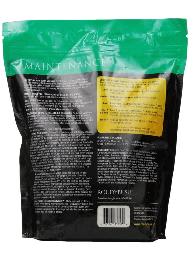 ROUDYBUSH Daily Maintenance Bird Food, Medium, 44Ounce  - Image 2