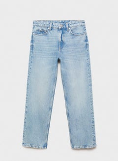 MANGO Mid-Rise Straight Jeans  - Image 5