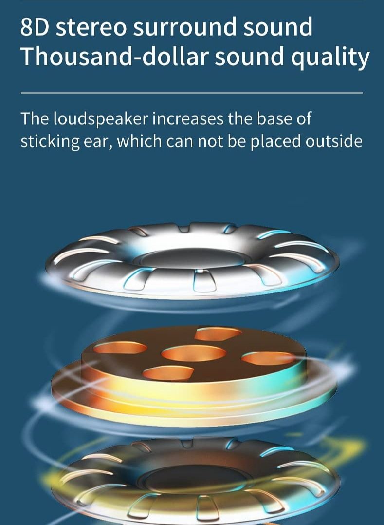 Excefore Bluetooth Headphones Bone Conduction Open Ear Wireless Earphone Sport Headset Waterproof with Mic for Gym, Cycling, Hiking - Image 3