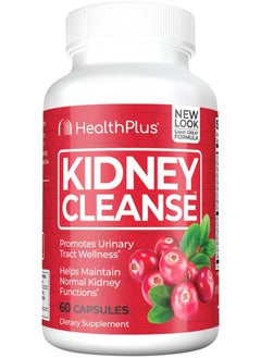Health Plus Health Plus, Kidney Cleanse, 550 mg, 60 Capsules  - Image 1