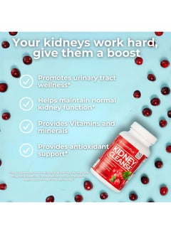 Health Plus Health Plus, Kidney Cleanse, 550 mg, 60 Capsules  - Image 3
