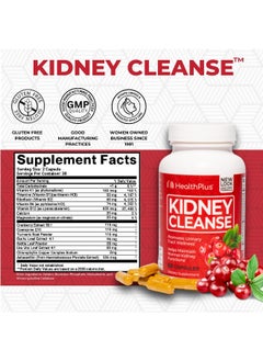 Health Plus Health Plus, Kidney Cleanse, 550 mg, 60 Capsules  - Image 2