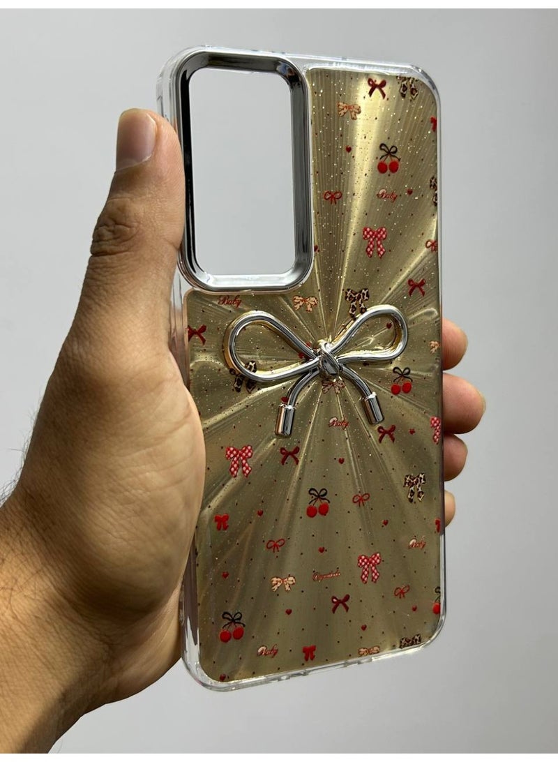 غطاء خلفي علي شكل فيونكا متوافق مع هاتف Samsung A24 - Image 1