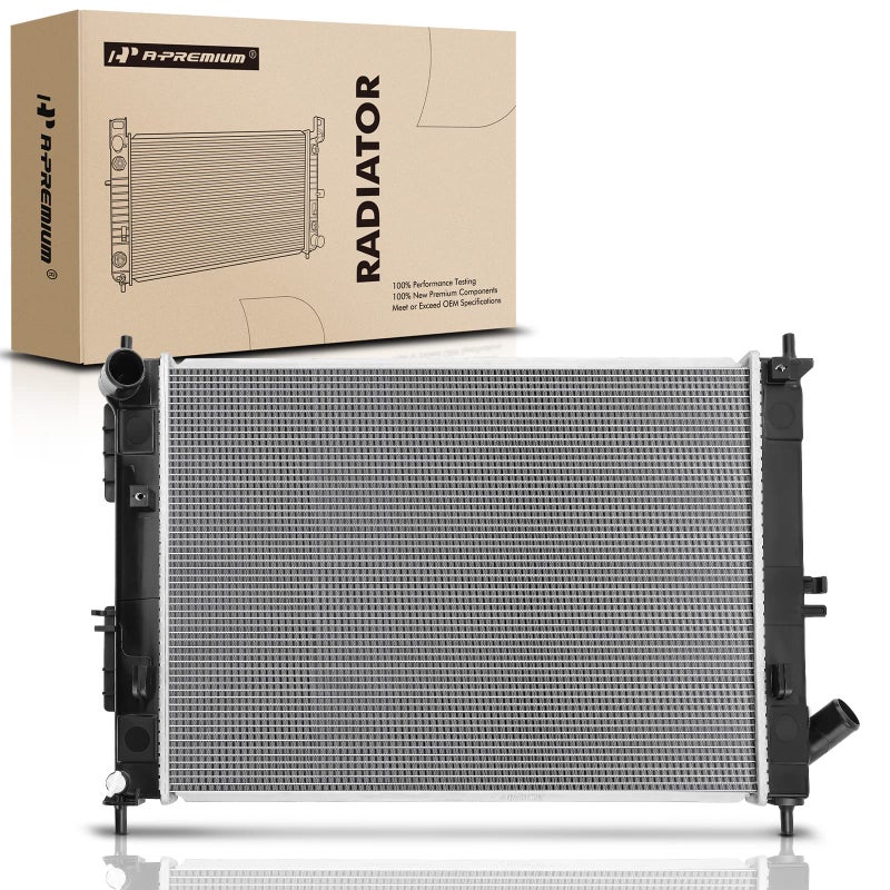 APremium Engine Coolant Radiator Assembly Compatible with Hyundai Elantra 20142016 Kia Forte 20152018 Forte5 20162017 18L 20L Manual Transmission