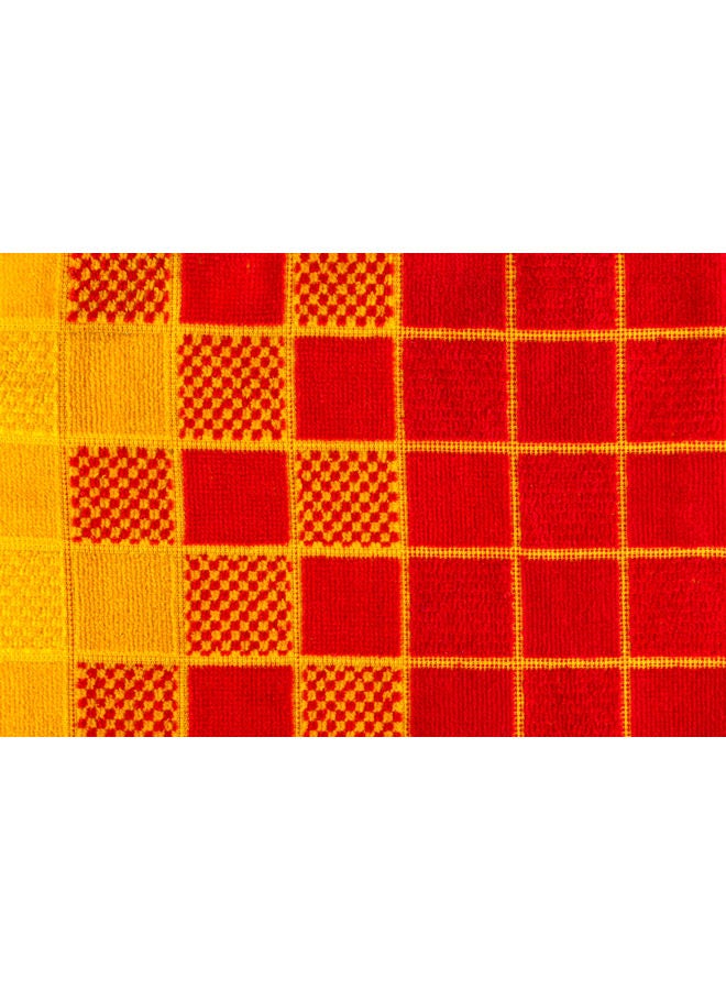 SIGNOOLA Signoola Beach Towel 90 x 170 cm Squares , 100% cotton.  - Image 2