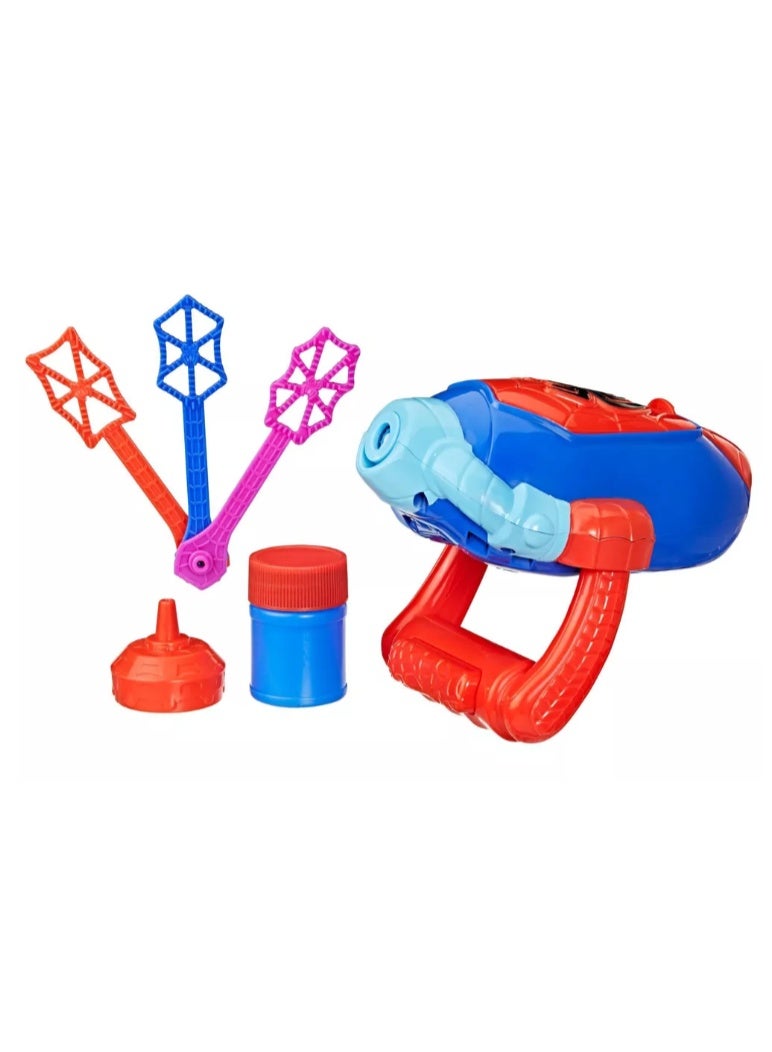 Hasbro Marvel هاسبرو مارفل سبايدي وأصدقاؤه المذهلون مسدس فقاعات شبكة الماء - Image 2