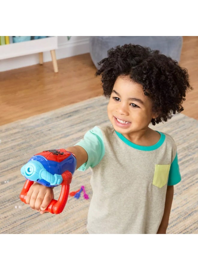 Hasbro Marvel هاسبرو مارفل سبايدي وأصدقاؤه المذهلون مسدس فقاعات شبكة الماء - Image 5