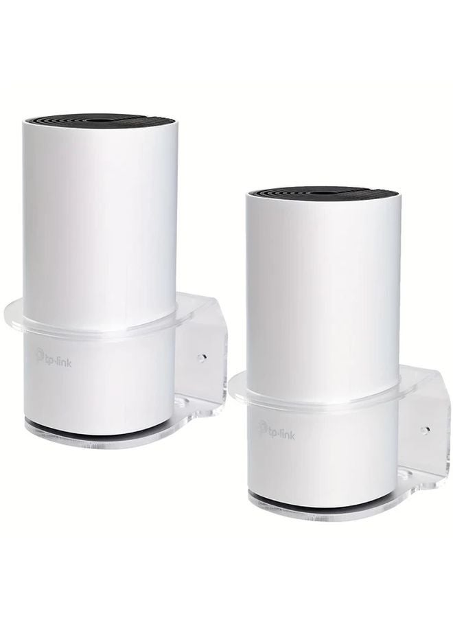 حامل حائط مزدوج لتثبيت نظام TP-Link Deco M4 وE4 وS4 وS7 وP9 للشبكة اللاسلكية الشبكية - Image 1