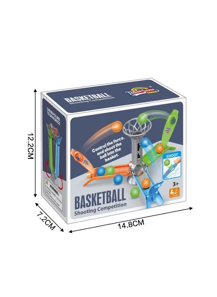 Premium Basketball Shooting Competition Tabletop Game Set for Kids Indoor Play - Image 2
