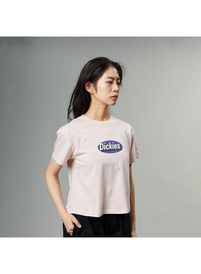 Dickies Spring/summer Daily Wear 3d Logo Letter Print High-waisted Crop Top - Image 5
