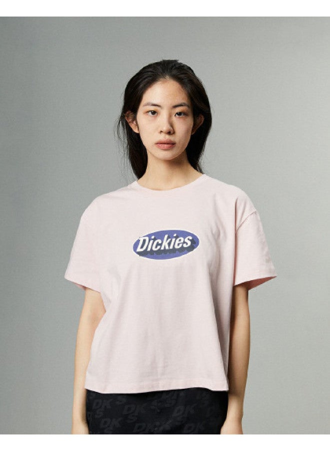 Dickies Spring/summer Daily Wear 3d Logo Letter Print High-waisted Crop Top - Image 1