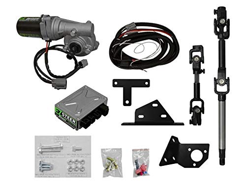 SuperATV EZSteer Power Steering Kit Powersport Power Steering Kit to Eliminate Bump Steer Compatible with Polaris Ranger 570 MIDSIZE 20162021 Models ATV and UTV Steering Accessories - Image 1