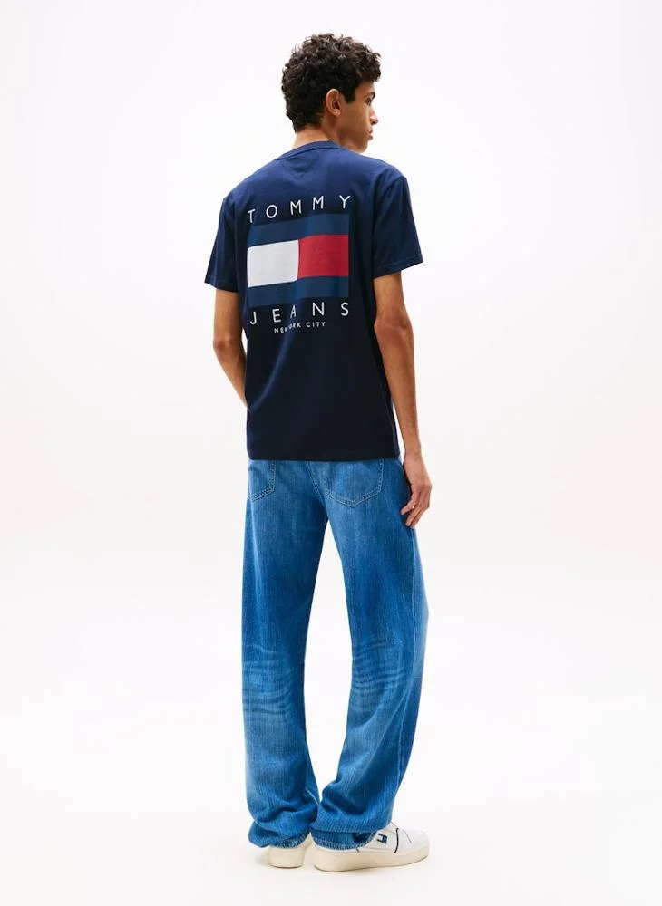 تومي جينز Americana Regular Fit Short Sleeve T-Shirt