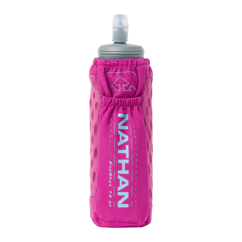 Nathan ExoDraw & ExoShot 2.0, Handheld Running Water Bottle for Marathons, Hiking, Ultra Running & Outdoor Activity - Image 1
