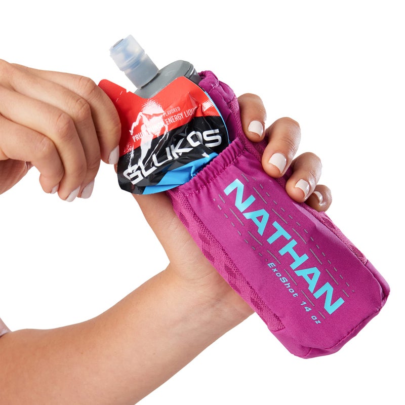 Nathan ExoDraw & ExoShot 2.0, Handheld Running Water Bottle for Marathons, Hiking, Ultra Running & Outdoor Activity - Image 5