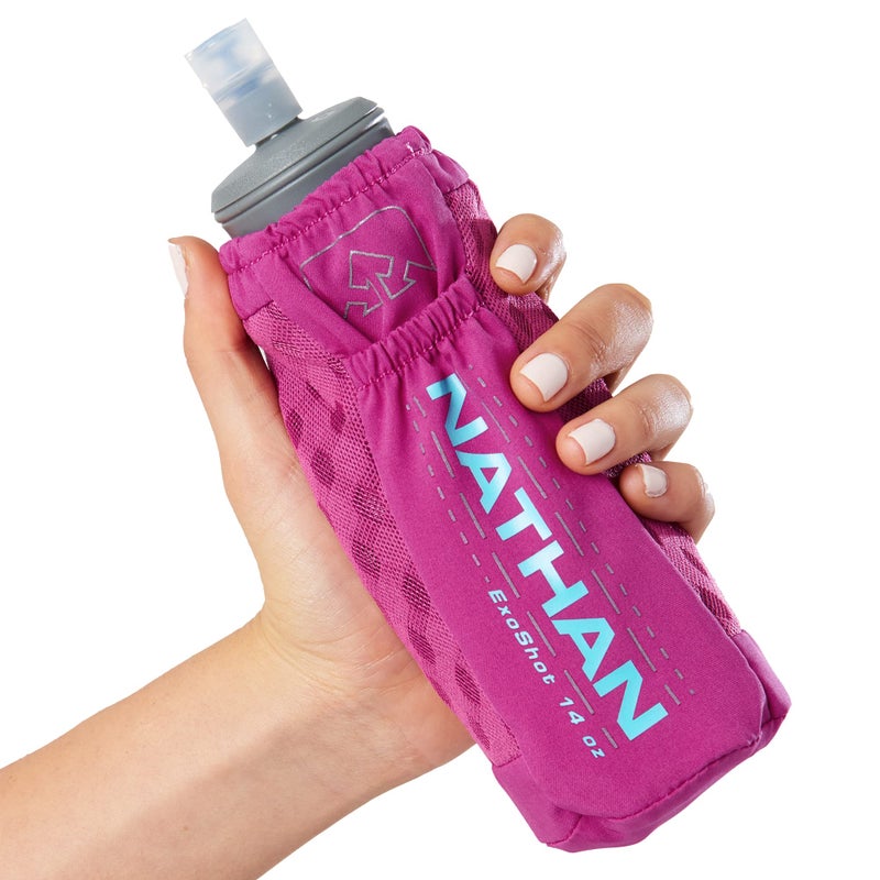 Nathan ExoDraw & ExoShot 2.0, Handheld Running Water Bottle for Marathons, Hiking, Ultra Running & Outdoor Activity - Image 4
