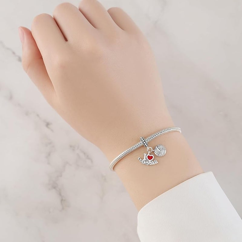 CYCUFF 925 Sterling Silver Charms Suitable for Bracelet Pendants Beads, Charm Necklaces Jewellery Gift for Women Girls - Image 5