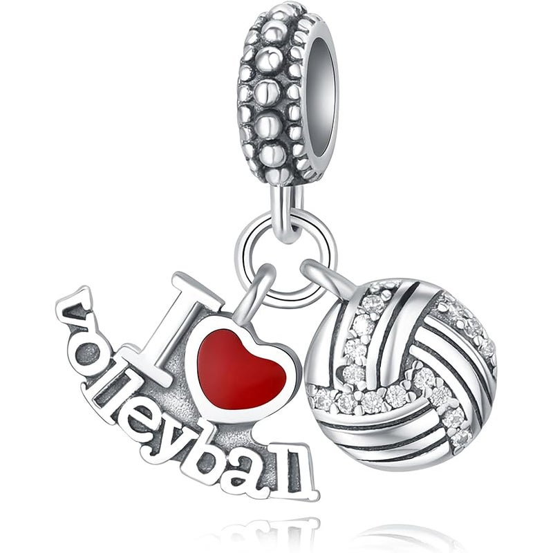 CYCUFF 925 Sterling Silver Charms Suitable for Bracelet Pendants Beads, Charm Necklaces Jewellery Gift for Women Girls - Image 1