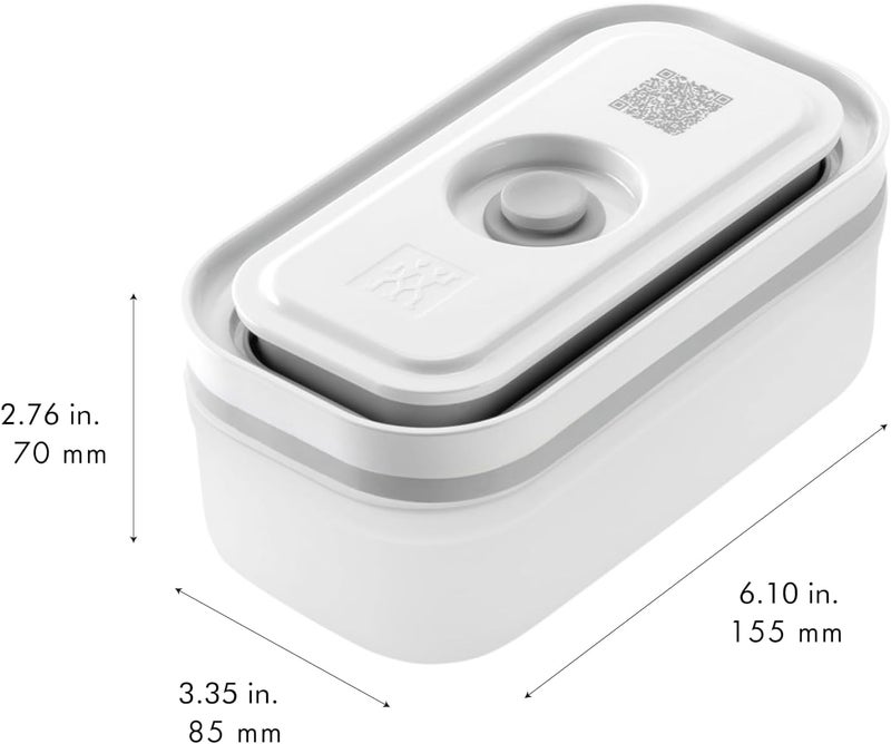 ZWILLING Fresh  Save 3pc Assorted Sizes Food Storage Container Meal Prep Container BPAFree - Image 5