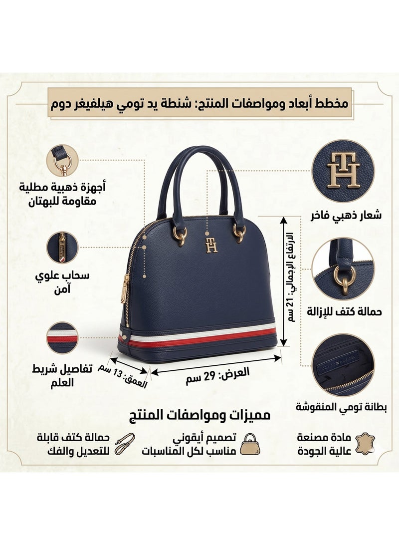 Tommy Icons Tommy Hilfiger Navy Blue Women Shoulder Bag - Image 2
