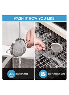 BLACKSTONE Minex Mesh Strainer Tea Strainers for Loose Tea, Coffee Strainer, Food Strainer, Juice Strainer 6cm  - Image 3