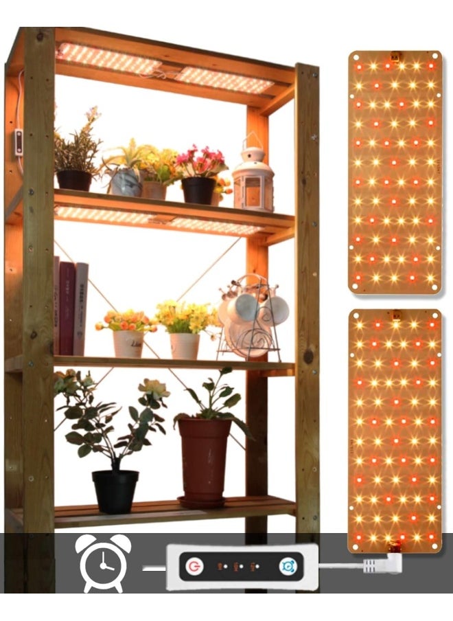 Generic - Aplant Aplant Grow Light, 20W Ultra-Thin Led Grow Lights For Indoor Plants Full Spectrum, 6/10/12H Timer Plant Light, 132 Leds Under Cabinet Plant Growing Lamp Strip For Seedlings, Veg, Flowers - Image 1