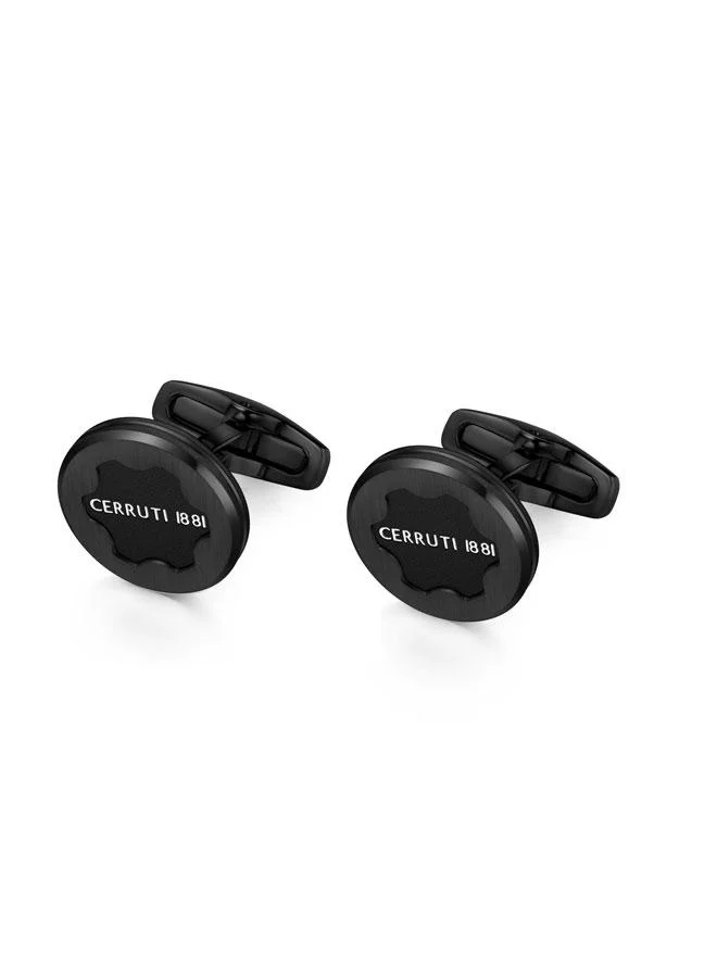 شيروتي 1881 Marco Pen and Cufflinks Black Set box for Men's