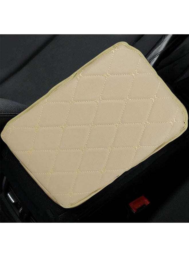 MOB Car Armrest Memory Foam Pad with PU Leather Cover, Universal Center Console Arm Rest Cushion, Waterproof Wear Resistant Elbow Support Protector for Car Interior, Soft Padded Arm Rest Cover for Sedan SUV Hatchback, Easy Fit, Easy Clean, Durable Design - Image 5