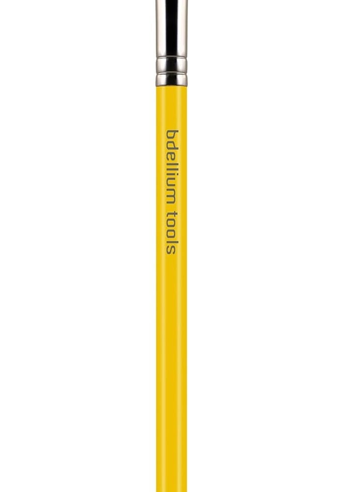 Bdellium Tools Studio Flat Eye Definer Makeup Brush - Yellow - Image 1