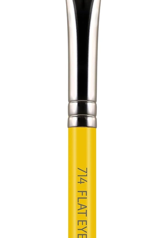 Bdellium Tools Studio Flat Eye Definer Makeup Brush - Yellow - Image 2