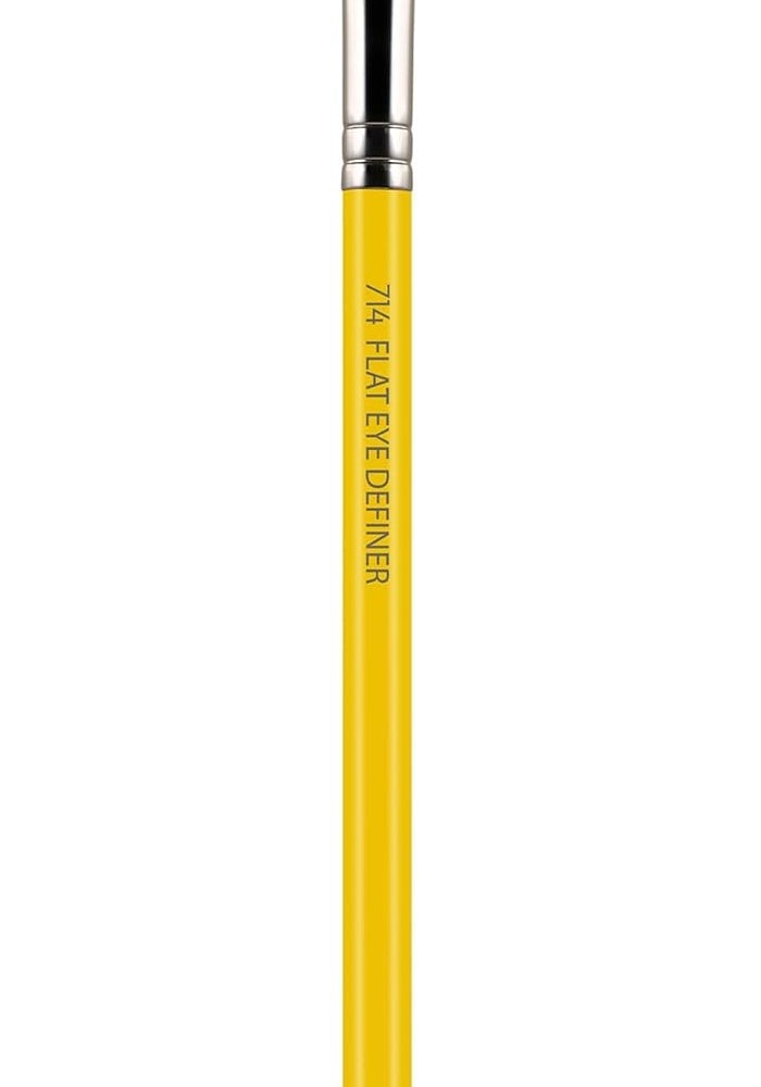 Bdellium Tools Studio Flat Eye Definer Makeup Brush - Yellow - Image 3