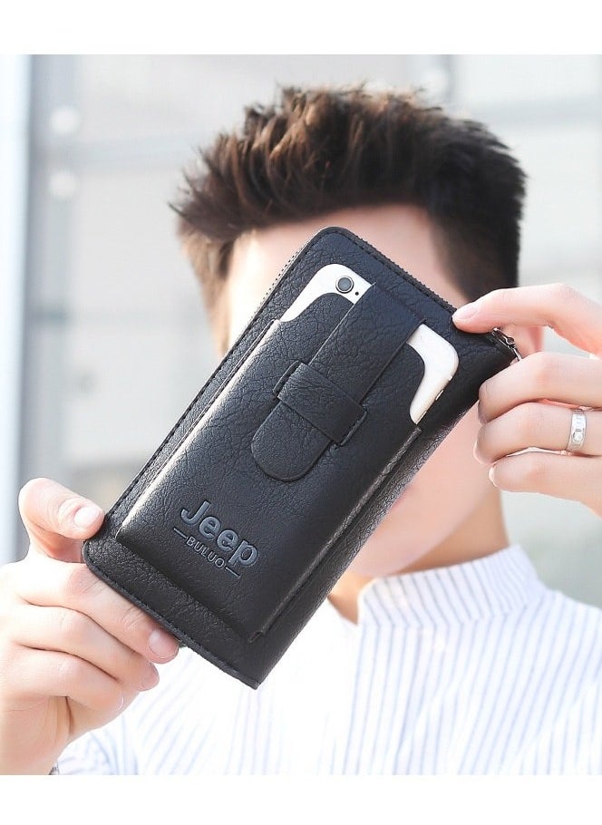 Jeep Buluo Pocket wallet with mobile phone case - practical - black  - Image 2